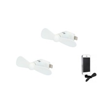 Telefoon Ventilator voor Iphone 2 Stuks Wit