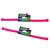 Stretch 2 2 Glow in the Dark Stretch Stick 2 Stuks Roze