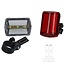 Banzaa LED Fietsverlichting Set Voor en Achterlicht – 6x5cm | Fietslamp | Voorlicht | Rood Fietslicht | Wit Fietslicht