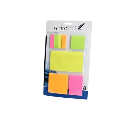 Banzaa Notitieblokken Post Its - Neon - 16 stuks