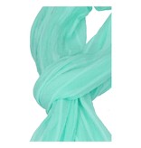 Banzaa Sjaal voor Dames Turquoise – 170cm | Stijlvolle Damessjaal  | Shawl Fashion Accessoire voor Vrouwen