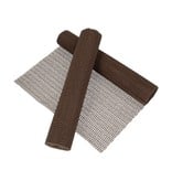 Banzaa Antislipmat 2 Stuks 30 x 150 cm – Antislip Onderkleed op Rol – Bruin