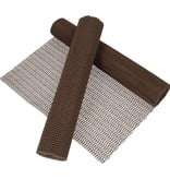 Banzaa Antislipmat 2 Stuks 30 x 150 cm – Antislip Onderkleed op Rol – Bruin