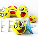 Banzaa Emoji Stressbal - Smiley - 3 Stuks - Medium Density