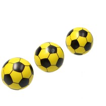 Stressbal  Voetbal 3 Stuks Geel