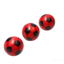 Stressbal Voetbal 3 Stuks Rood