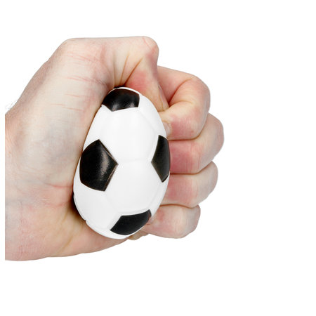 Banzaa Stressbal Soft Density 3 Stuks – 7cm – Sensomotorische Stimulatie – Anti Stress – Voetbal