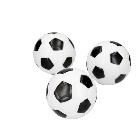 Banzaa Stressbal Soft Density 3 Stuks – 7cm – Sensomotorische Stimulatie – Anti Stress – Voetbal