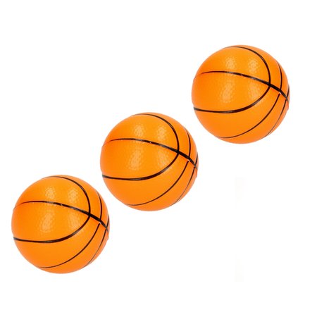Banzaa Stressbal Medium Density 3 stuks – 7cm – Sensomotorische Stimulatie – Anti Stress – Basketbal