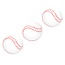 Banzaa Stressbal Medium Density 3 stuks – Sensomotorische Stimulatie – Anti Stress – Baseball