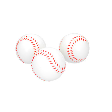 Banzaa Stressbal Medium Density 3 stuks – Sensomotorische Stimulatie – Anti Stress – Baseball