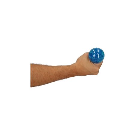 Banzaa Anti Stressbal – 7cm | Versterking van de Hand, Pols en Onderarm | Waterparels Blauw