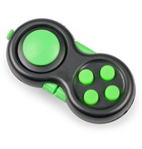 Banzaa Calm Pad Fidget Pad – Wriemel Pad – Wriemelkubus – Wriemel Stick – Zwart Groen