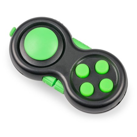 Banzaa Calm Pad Fidget Pad – Wriemel Pad – Wriemelkubus – Wriemel Stick – Zwart Groen