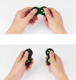 Banzaa Calm Pad Fidget Pad – Wriemel Pad – Wriemelkubus – Wriemel Stick – Zwart Groen