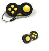 Banzaa Calm Pad Fidget Pad – Wriemelkubus – Anti Stress Speelgoed – Fidget Cube – Wriemel Stick – Zwart Geel