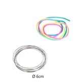 Banzaa Magic flow ring |Spiraal bloem magische armband | 3D ringen set van 3 stuks 6cm