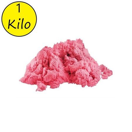 Banzaa Speelzand 1KG – Bewegend Modelleer zand – Roze