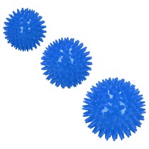 Massagebal Professionele Triggerpoint Bal 3 Stuks 8cm  Blauw