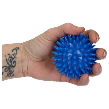 Banzaa Massagebal Professionele Triggerpoint Bal – 8cm Hoge Dichtheid Massagestekels – Lacrossebal – Blauw