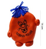 Banzaa Stressbal Kneedbaar poppetje – Versterking van Hand Pols en Onderarm – Oranje