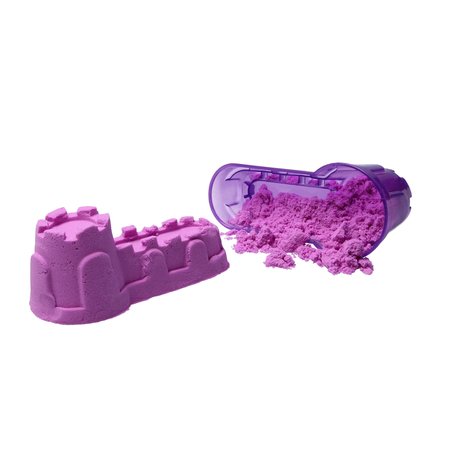 Banzaa Speelzand Bewegend Modelleer Zand Multi kleur Set 3 Kilo Incl. kasteel Vorm