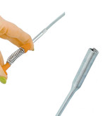 Banzaa Flexibele Pick up Tool om Spullen uit moeilijk Bereikbare Plaatsen te Halen Geel – 60x4x2 cm | Multifunctionele Grijper voor het Oppakken van Kleine Objecten