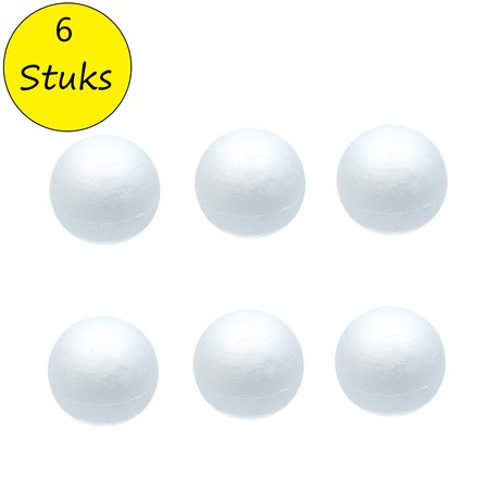 Banzaa Piepschuim Ballen 8cm Styrofoam 6 Stuks