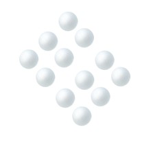 Piepschuim Ballen 5cm Styrofoam 12 Stuks