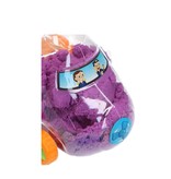 Banzaa Speelzand in opberg Vliegtuig met vormpjes – Bewegend Modelleer zand 350 Gram Paars