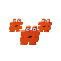 Stressbal Hashtag Medium Density 3 stuks # Oranje