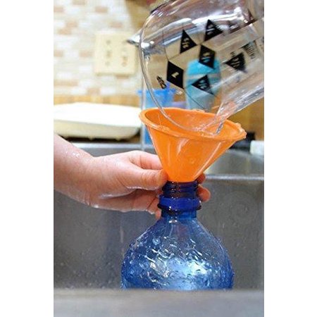 Banzaa Premium plastic trechter set – 4 stuks – Ø 115/95/73/50mm | Voor snelle en schone overdracht van vloeistoffen, olie, water en droge stoffen en Poeders | Voor Gebruik in Auto, Voertuigen, Keuken en Tuin