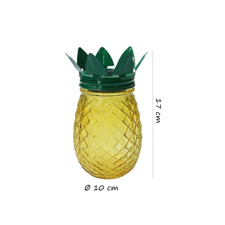 Banzaa Ananas solar lamp set 3 stuks