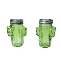 Cactus solar lamp set 2 stuks