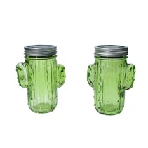 Cactus solar lamp set 2 stuks