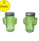 Banzaa Cactus solar lamp set 2 stuks