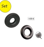 Banzaa Kruiwagenband binnen en buitenband 4.80/4.00-8