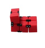 Banzaa Banzaa Infinite Magic Cube - Friemelkubus - Fidget Toys Rood