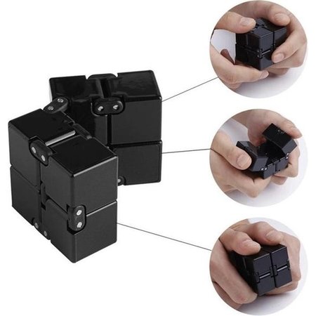 Banzaa Banzaa Infinite Magic Cube - Friemelkubus - Fidget Toys Blauw