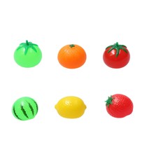 Stressbal set Verschillende fruit soorten 6 stuks