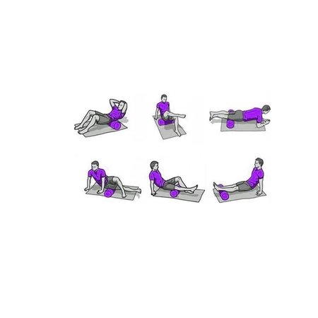 Banzaa Banzaa Foam Roller – Pilatesrol – Fascia – Yoga – Massage – Zwart