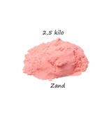 Banzaa Banzaa Moving Sand Speelzand Roze 2.5 KG Modelleer Zand in Bak + Mal Paard