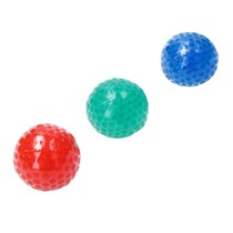 Sticky Balls 7cm ‒  Stressbal Waterparels 2-in-1 ‒ set van 3 Blauw, Rood , Groen