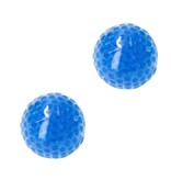 Banzaa Banzaa Anti stressbal Waterparels Mesh 7cm ‒ NEW Extra Dikke Ballon ‒ Set 2 Stuks Blauw