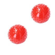 Anti stressbal Waterparels Mesh 7cm ‒ NEW Extra Dikke Ballon ‒ Set 2 Stuks Rood