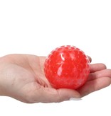 Banzaa Banzaa Anti stressbal Waterparels Mesh 7cm ‒ NEW Extra Dikke Ballon ‒ Set 2 Stuks Rood