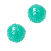 Anti stressbal Waterparels Mesh 7cm ‒ NEW Extra Dikke Ballon ‒ Set 2 Stuks Groen