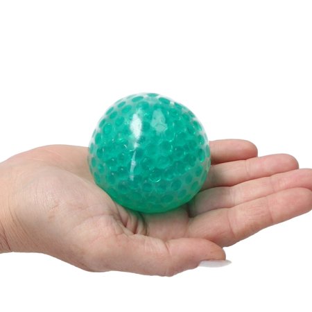 Banzaa Banzaa Anti stressbal Waterparels Mesh 7cm ‒ NEW Extra Dikke Ballon ‒ Set 2 Stuks Groen