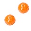 Banzaa Banzaa Anti stressbal Waterparels Mesh 7cm ‒ NEW Extra Dikke Ballon ‒ Set 2 Stuks Oranje