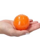 Banzaa Banzaa Anti stressbal Waterparels Mesh 7cm ‒ NEW Extra Dikke Ballon ‒ Set 2 Stuks Oranje